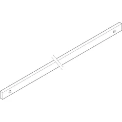 ABN, Verteilerschrank Zubehör, GCU102N Sammelschiene 250 A 1-pol. 2-feldrig, ESPRO