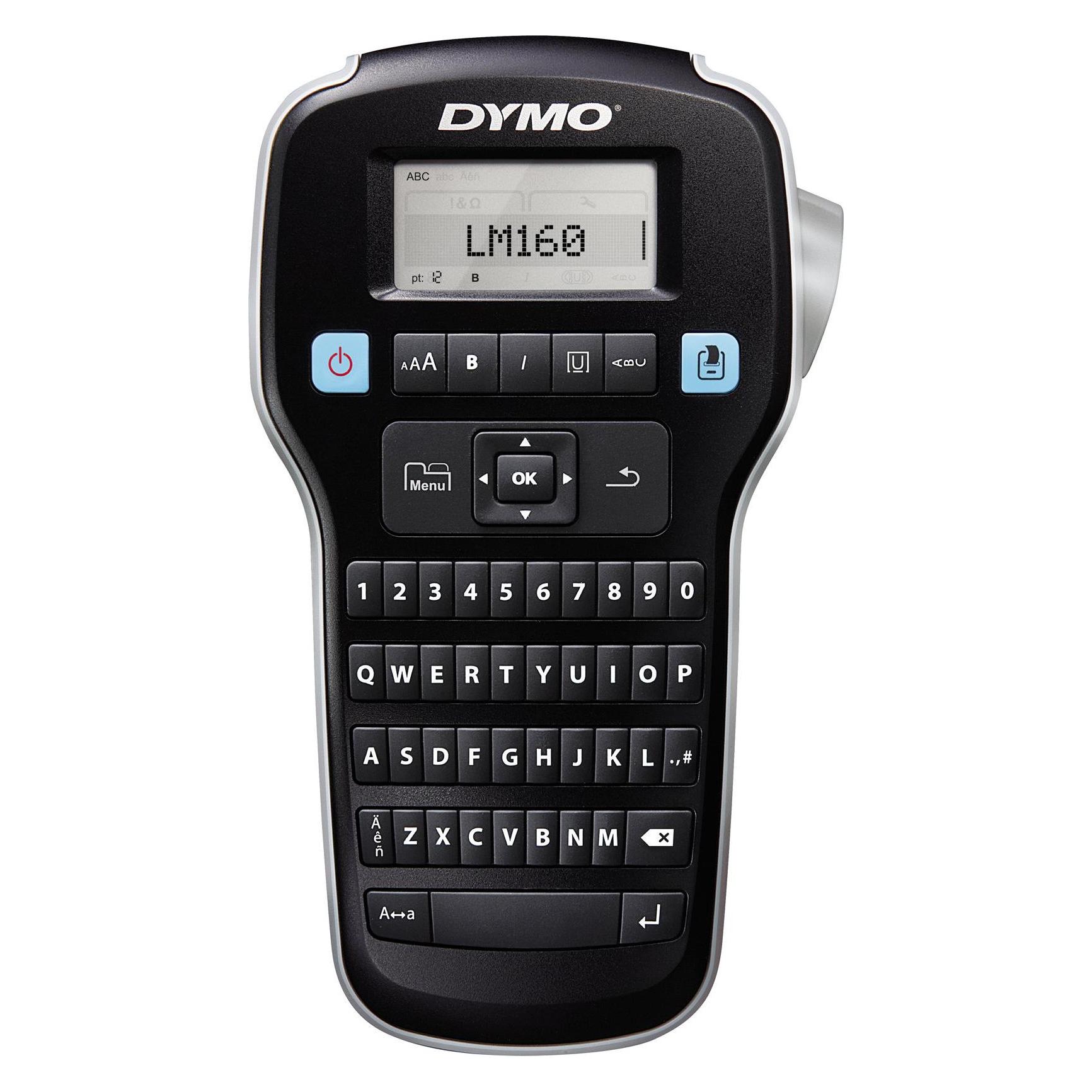 Dymo LabelManager 160 Value Pack mit 3 D1-Bänder 12mm Qwerty (2181011)