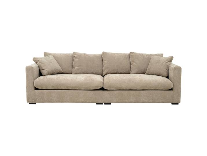 Sofa Ariana Polyester hellbraun B 266 T 113 cm