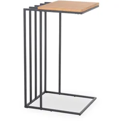 Beistelltisch JUBA (LBH 40x35x70 cm) - schwarz - LBH 40x35x70 cm