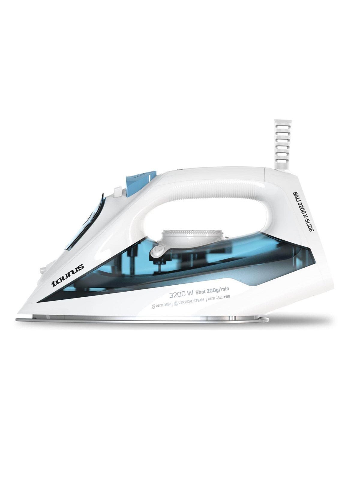 Taurus Dampfbügeleisen Steam Iron Bali 3200 X-Slide