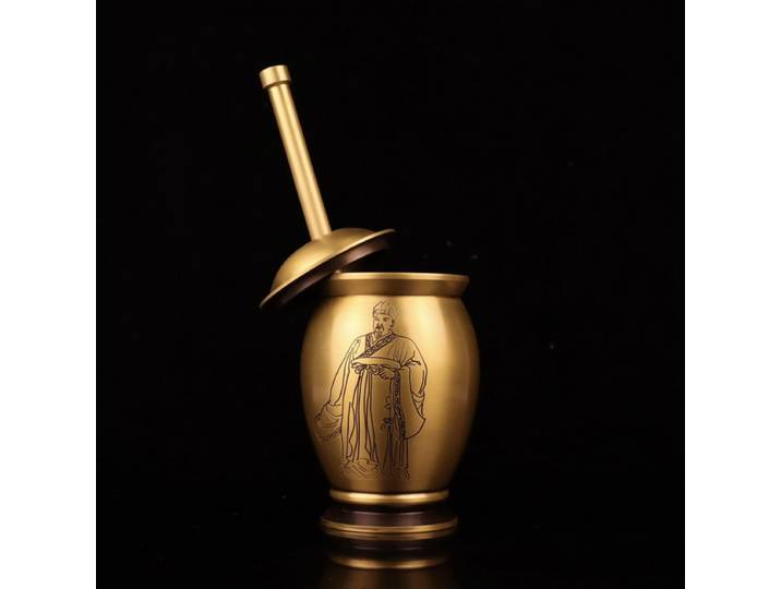 Gallipot en laiton, décoration de maison, cadeaux et artisanat créatifs, une pièce, livraison directe, nouvelle collection