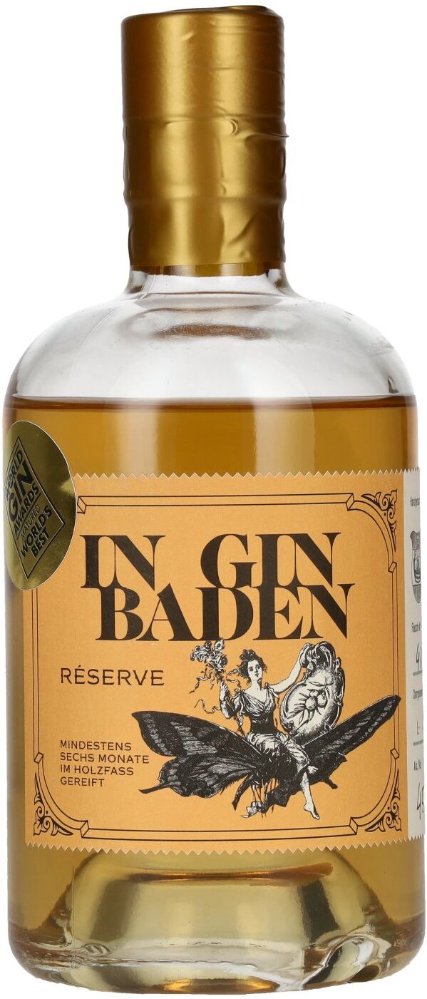Simon Alber Spirits In Gin Baden Réserve 45% Vol. 0,35l
