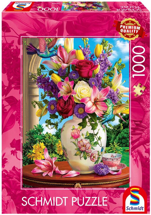 Puzzle 1000 pcs Bouquet de fleurs - Schmidt
