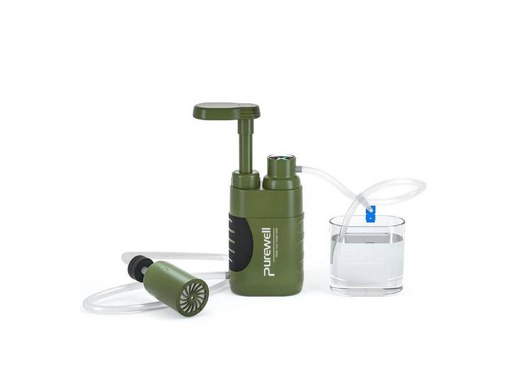 LuxusKollektion Wasserfilter Wasserfilter Survival Pumpe Outdoor 0.01 Mikron