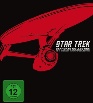 William Shatner - Star Trek - Stardate Collection: Die 10 Originalen Filme mit Special Features (Remastered) [12 DVDs] - Preis vom 09.10.2026 07:28:09 h