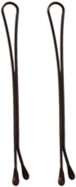 Eurostil 200 Clips com Bola Preto 5 cm 200 Uds