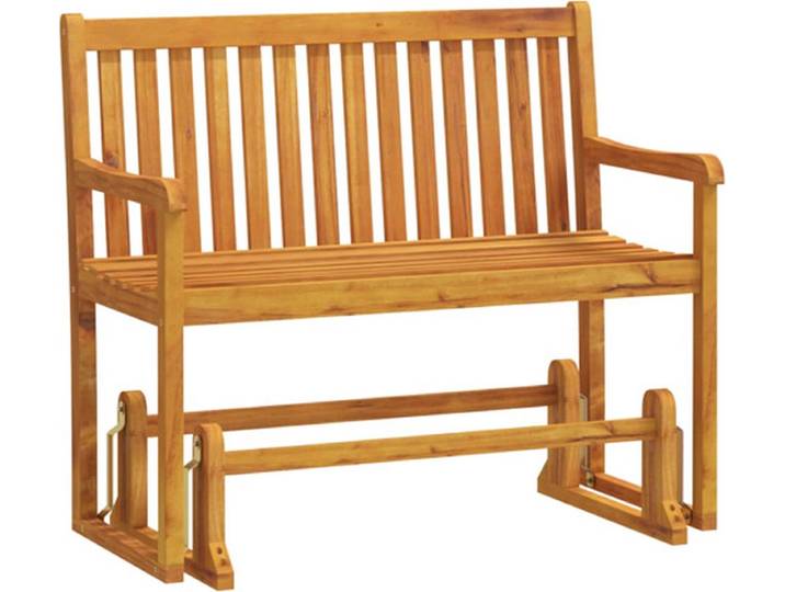 vidaXL - Schommelbank - 110 - cm - massief - acaciahout