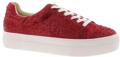Betsey Johnson Sidny - Womens 9.5 Red Oxford Shoes Medium