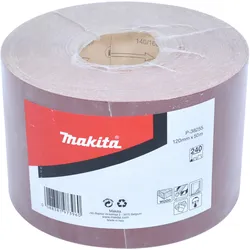 Makita Schleifpapier-Rolle, 120 mm x 50 m - Körnung 240 - P-38255