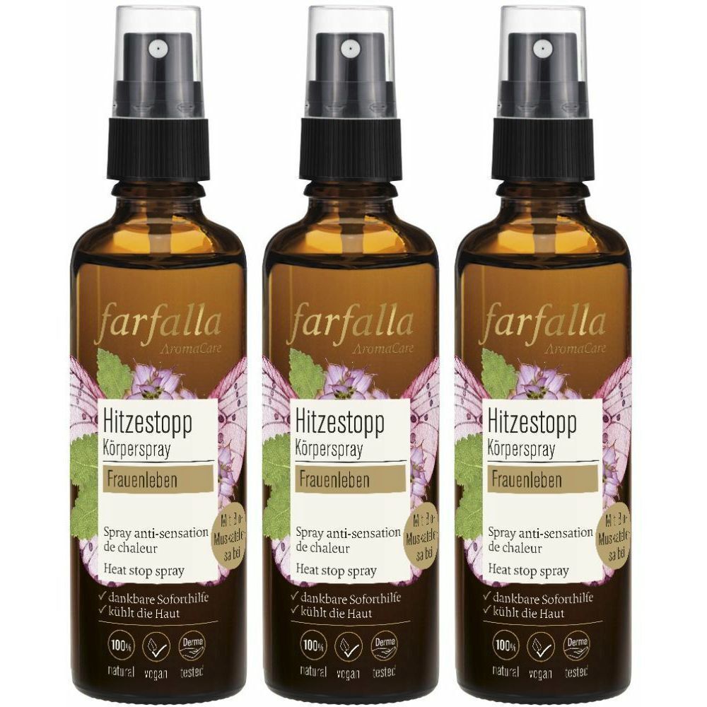 Farfalla Hitzestopp Spr Frauen Muskatell 75 ml x3 3x75 Spray