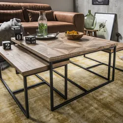 die Faktorei »Mosaik« Couchtisch 3er Set