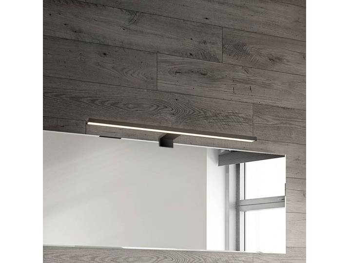Briloner Wandlampe Dun 2 in 1, schwarz, für Badezimmer, Kunststoff, Modern, Wandleuchte, Wandlampe Innen