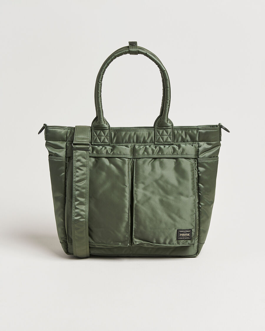 Porter-Yoshida & Co. Tanker Tote Bag Sage Green men One size Grøn