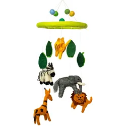 Handmade Felt Mobile - Safari