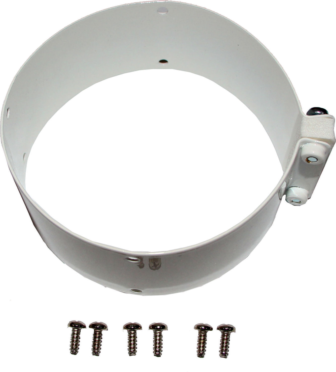 Collier Wolf DN96 pour tuyau d'air 2600415 largeur 44mm, blanc