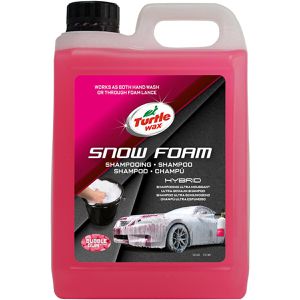 Turtle-Wax Autoshampoo 53161, Hybrid Snow Foam shampoo, Konzentrat, pH-neutral, 2,5 Liter