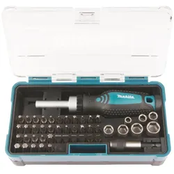 makita B-36170 Ratschen-Bit-Set, 47-teilig
