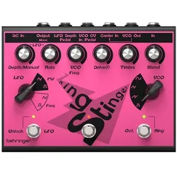 Behringer RING STINGER Efekt gitarowy typu ring modulator (Gitarre), Effektpedal, Schwarz