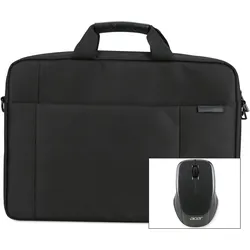 Acer Options Care Notebooktasche (15.6 Zoll) Aktenkoffer (15.60", Acer), Notebooktasche, Schwarz