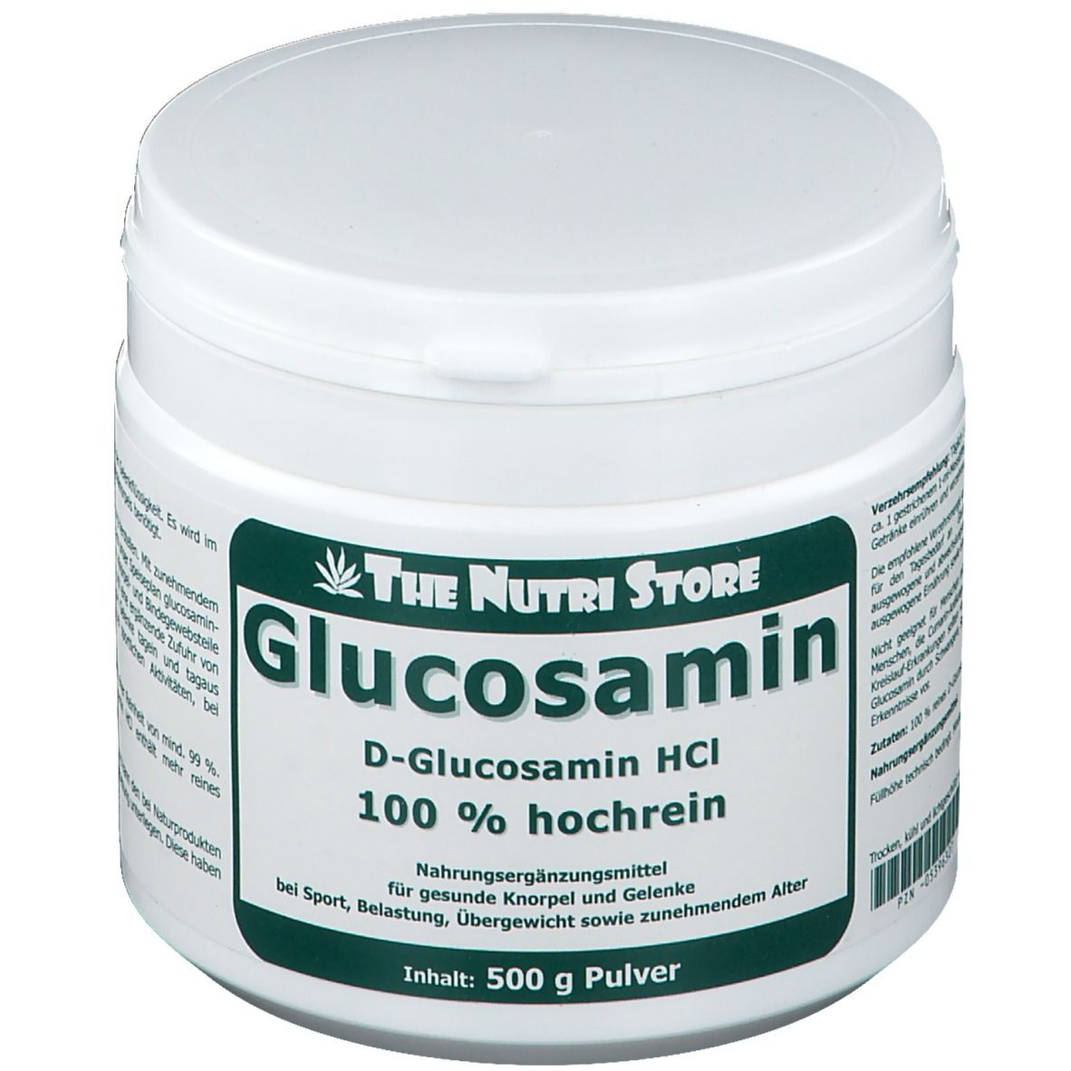 Glucosamin 100% rein Pulver 500 g