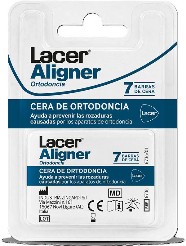 Lacer Aligner cera de ortodoncia 7 u