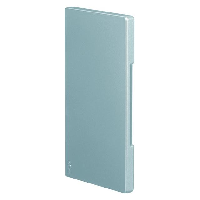 Hager TEH BRA851706LAN Endplatte,BRA85170,PC/ABS hfr.,lack.Alu (BRA851706LAN)