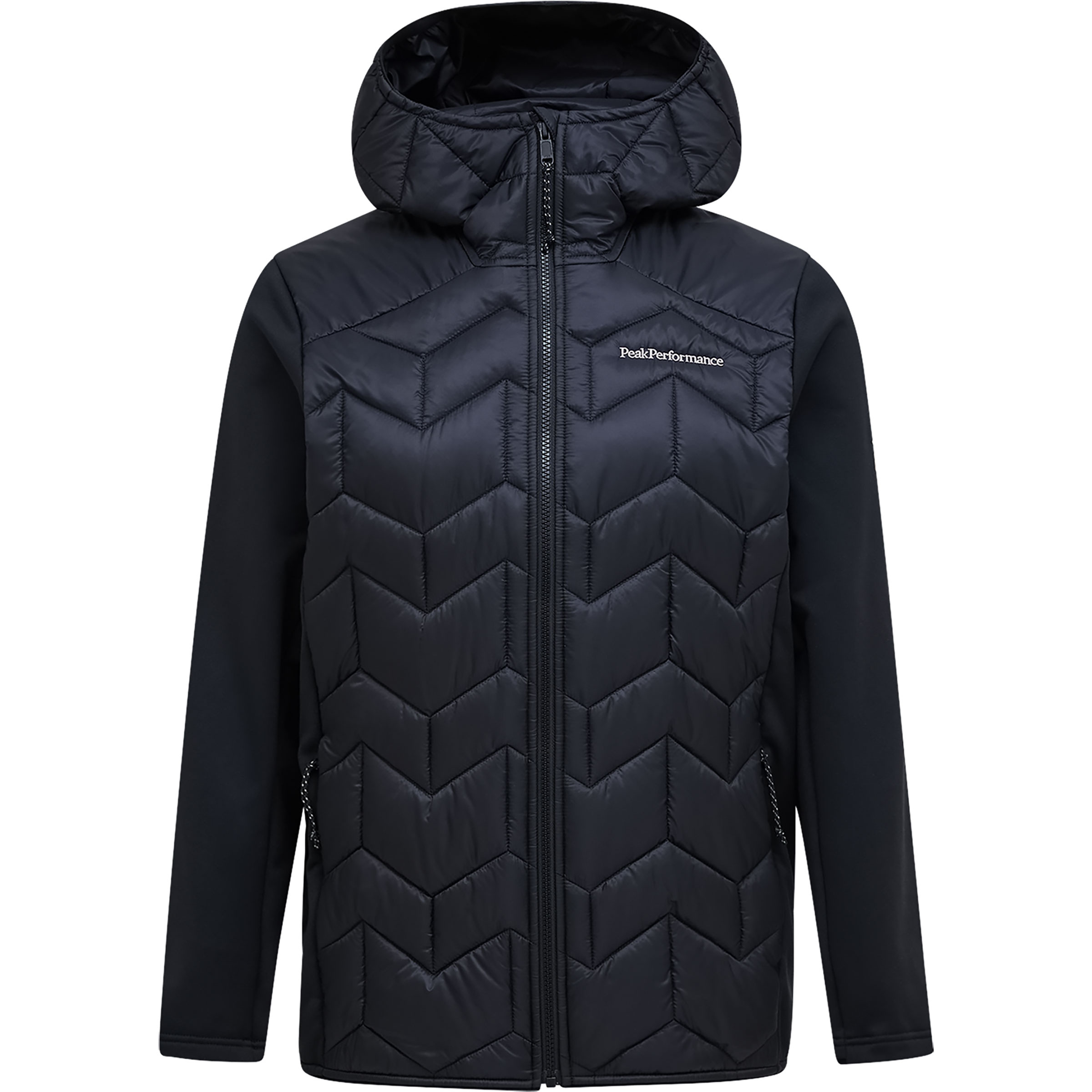 Peak Performance Elevate Liner Hybrid Herren Kunstfaserjacke schwarz Größe M Trekking Schnell trocknend Wasserabweisend