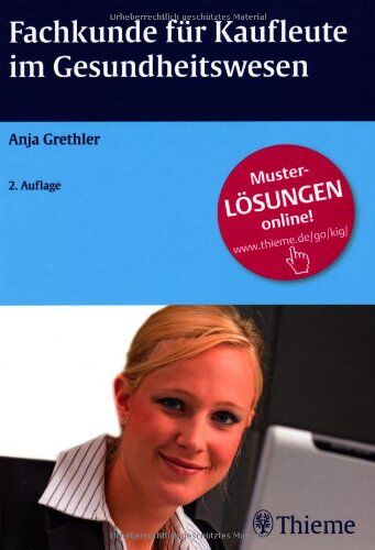 Anja Grethler - Fachkunde für Kaufleute im Gesundheitswesen - Preis vom 09.10.2026 07:28:09 h