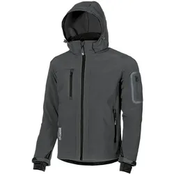 U-Power Softshell Jacke Metropolis - grey meteorite - M