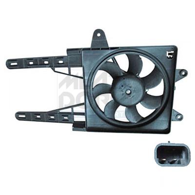 MEAT & DORIA Elektromotor, Kühlerlüfter 996196 für ALFA ROMEO