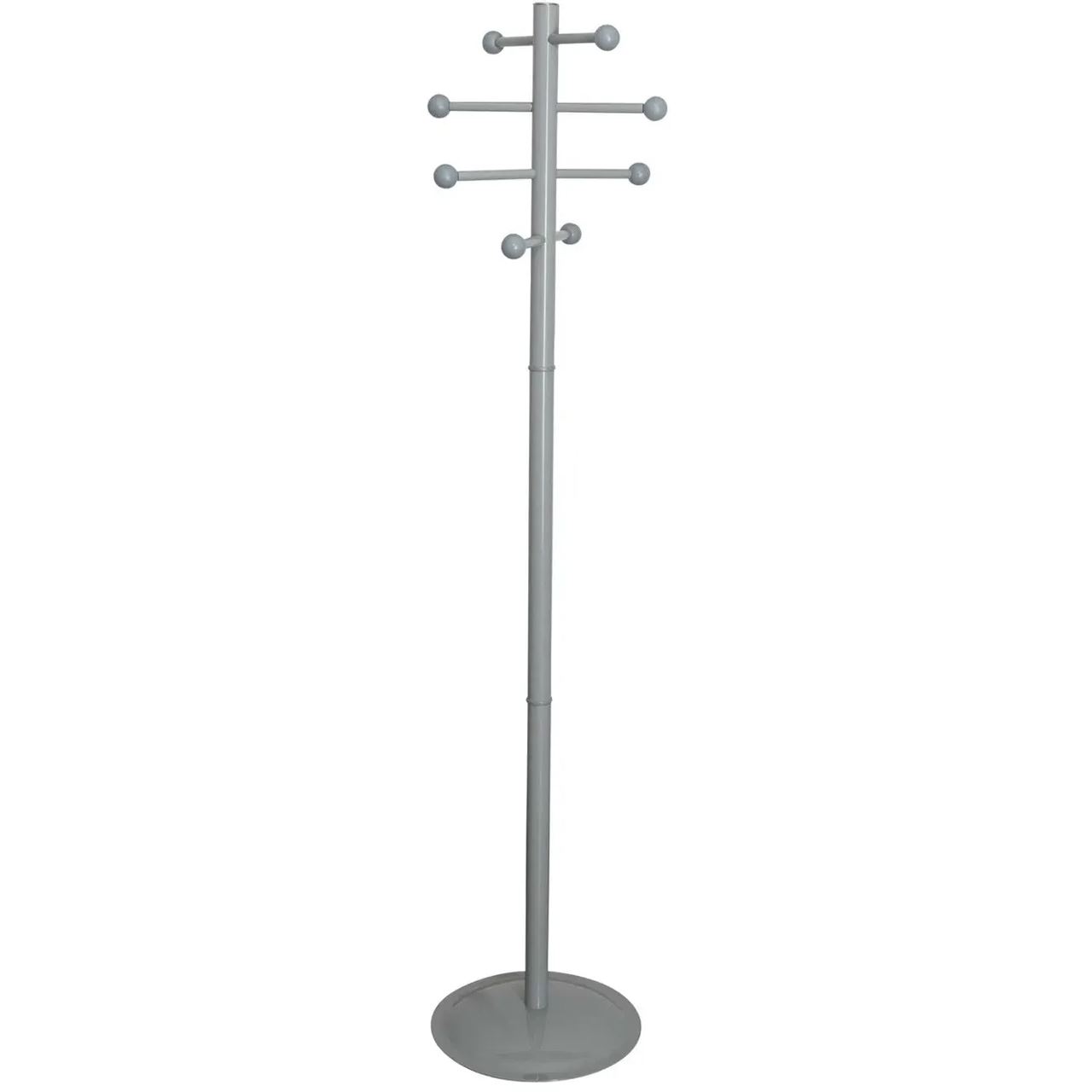 MAUL Kleiderständer saphir Lite 9401582 silber Metall 8 Haken 38,0 x 171,0 cm