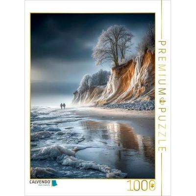 CALVENDO Puzzle Ein Blick entlang der Steilküste | 1000 Teile Lege-Größe 64x48cm Foto-Puzzle für glückliche Stunden, Sonstige von , Calvendo Puzzle