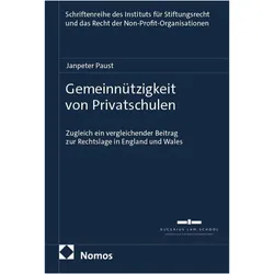 Gemeinnützigkeit von Privatschulen, Fachbücher von Janpeter Paust