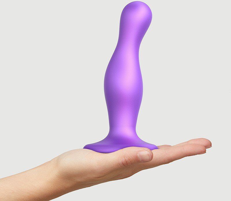 Strap-On-Me Plug anal Curvy Rose taille M