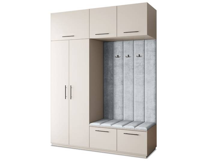 GARDEROBENSCHRANK REMA 180/240/60 cm Modern Kaschmir
