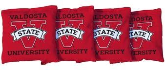 Skip's Garage Valdosta Red Cornhole Bags