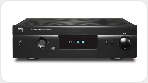 NAD C 390 DD Stereo Digitalverstärker *grafit* NA23717