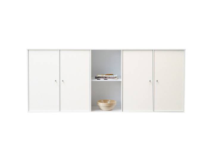 Sideboard - Farbe: snow white - Material: Holzwerkstoff - 72