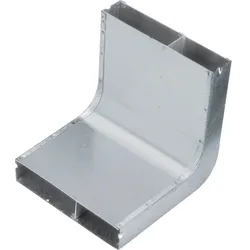 Hager UKK190382 Vertikalkrümmer 2-zügig aus Stahlblech zu UK 190x38mm