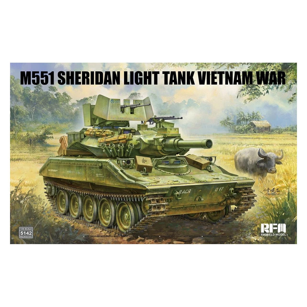 Rye Field Model Carro Armato Leggero M551 Sheridan (RFM5142)