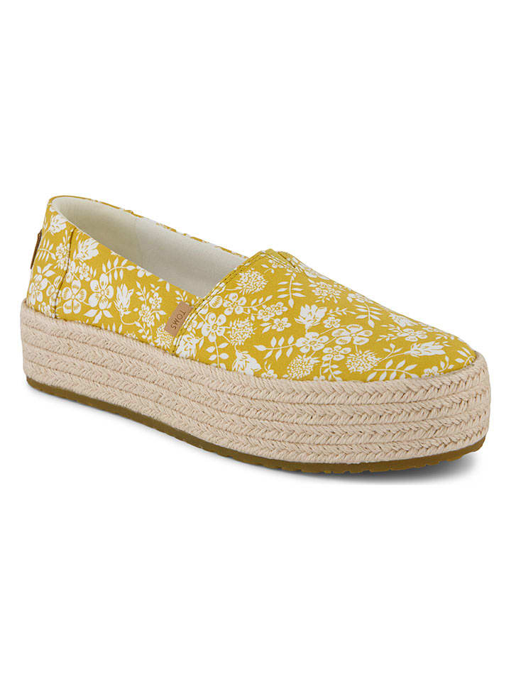 TOMS Espadrilles in Gelb - 41