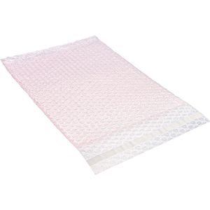 dm-folien Luftpolsterbeutel Antistatisch, 240 x 320mm, rot-transparent, 450 Stück