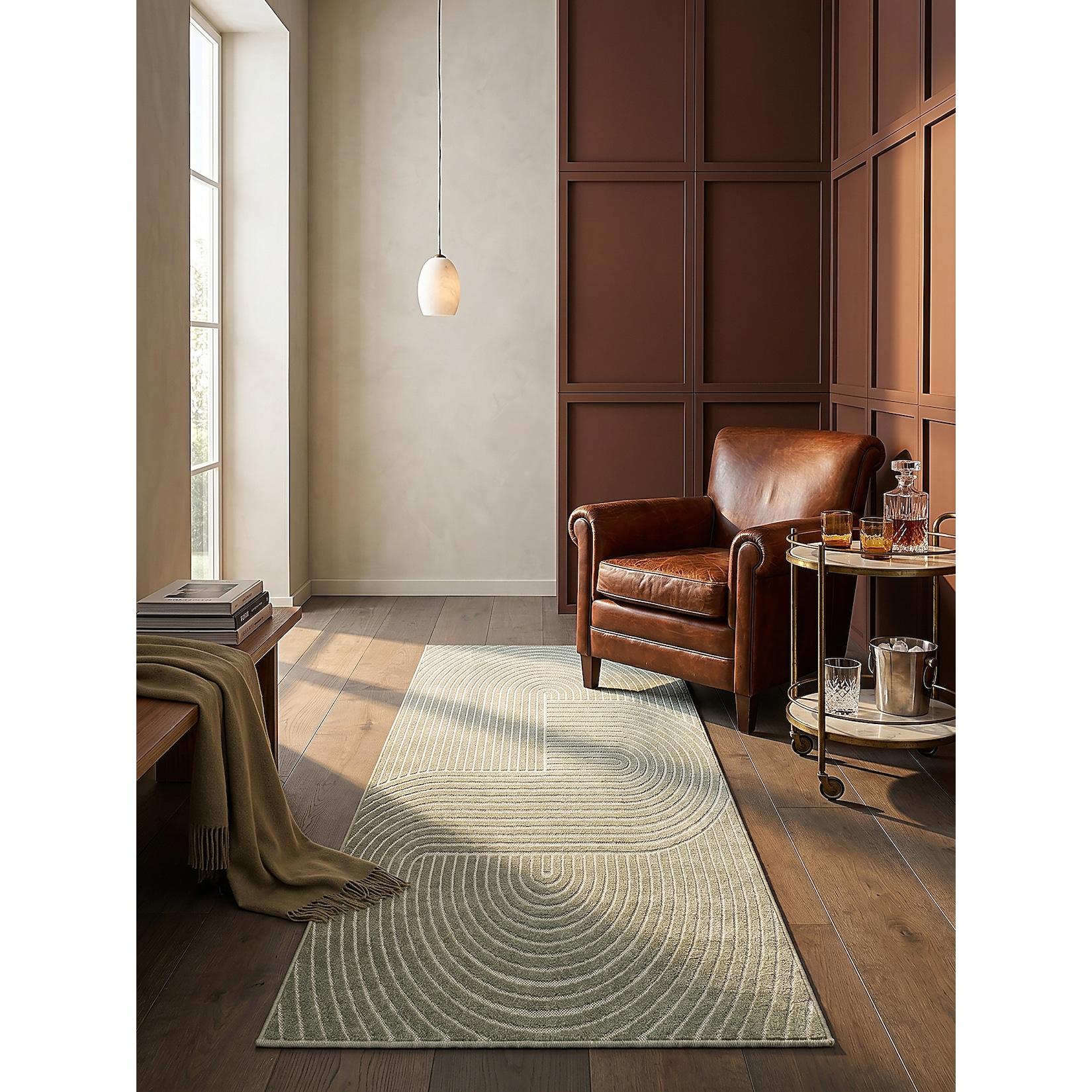 Outdoor-Läufer Wetterfest Grün 80x150 cm - MEZEN Kadima Design