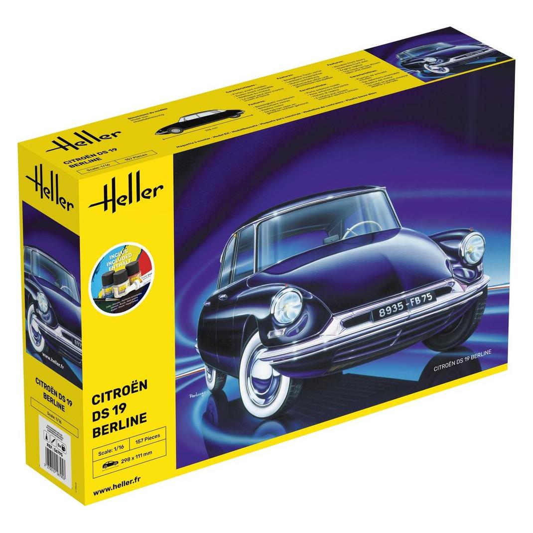 Heller STARTER KIT Citroen DS 19 (56795)