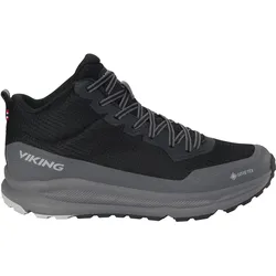 Viking, Herren, Wanderschuhe, Motion Mid GTX (44), Grau, Schwarz