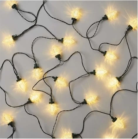 EMOS LED Weihnachtslichterkette - Tannenzapfen - 9,8 m - für Innen und Außen - warmweiß - Programme