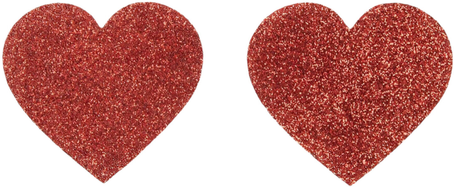 Cottelli - Sparkling Nipple Sticker - Heart