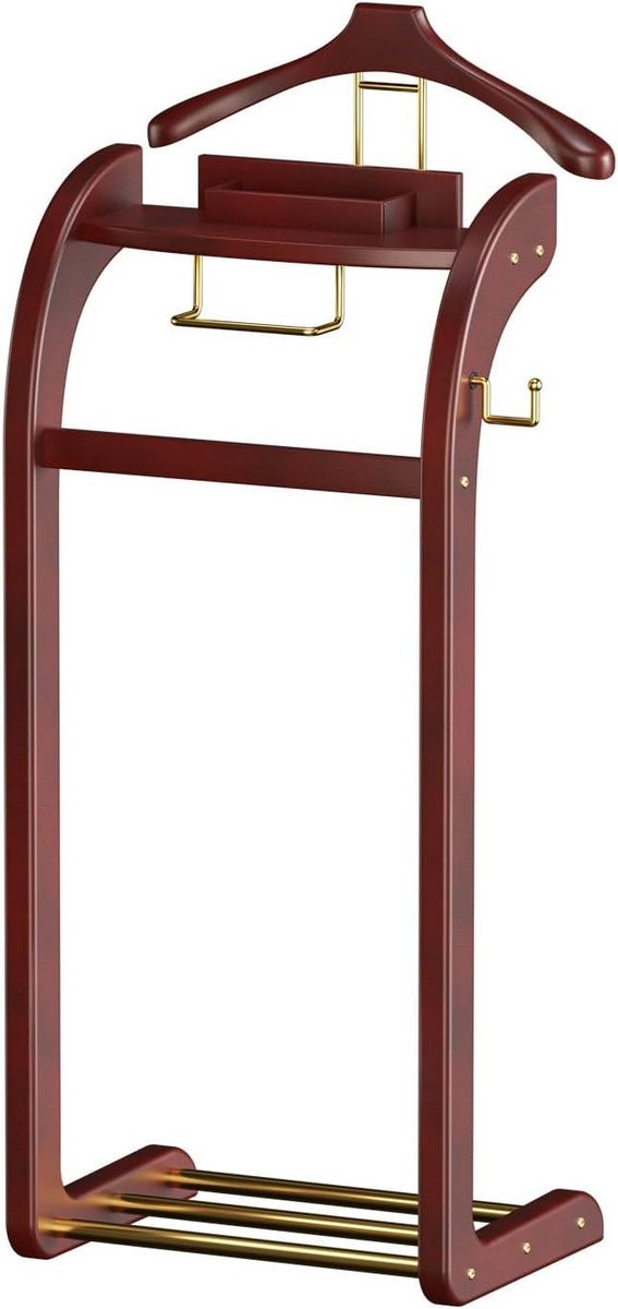 Houten Kledingstandaard Valet voor Kleding en Accessoires
