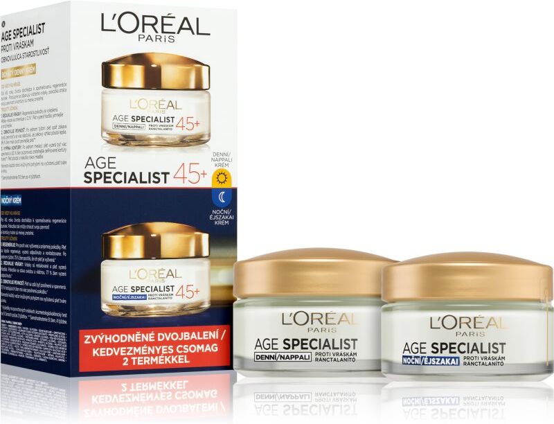 L’Oréal Paris Age Specialist 45+ crème jour et nuit anti-rides